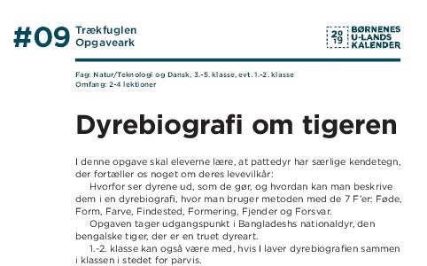 Dyrebiografi: Tiger